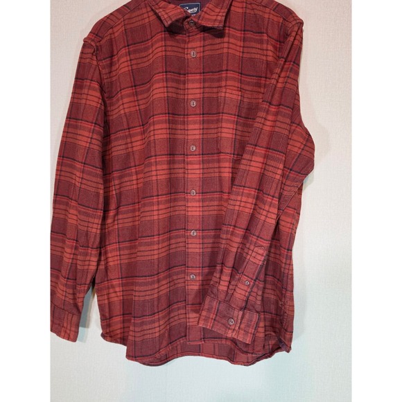 Grayers Other - Grayers Heritage Flannels Mens XL Red Black Plaid Cotton Button Down Shirt